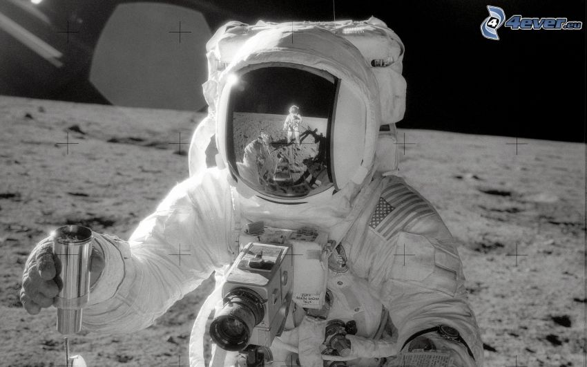 Raumfahrer, Mond, Apollo 11