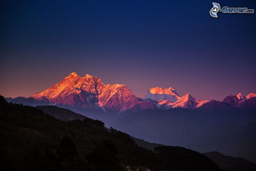 Himalaya, felsige Berge