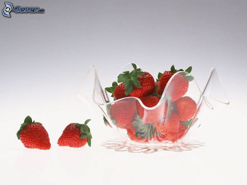 Erdbeeren, Schüssel