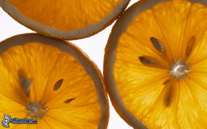 geschnittene Orangen