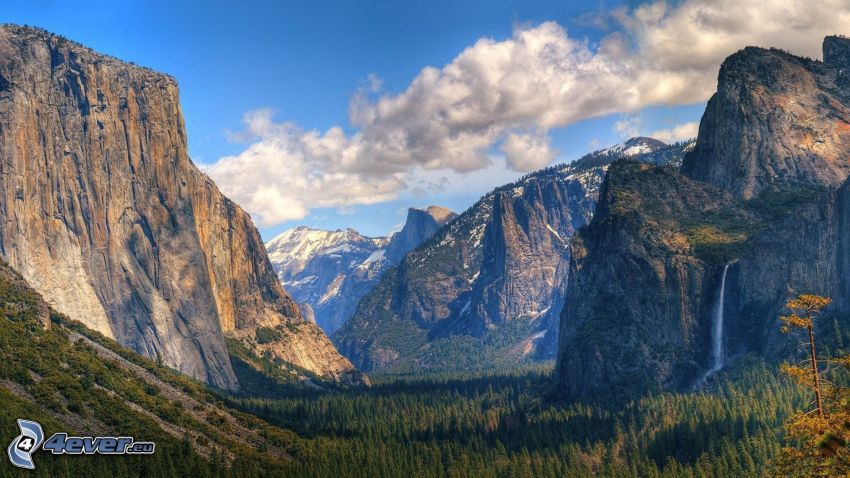 Tal im Yosemite-Nationalpark