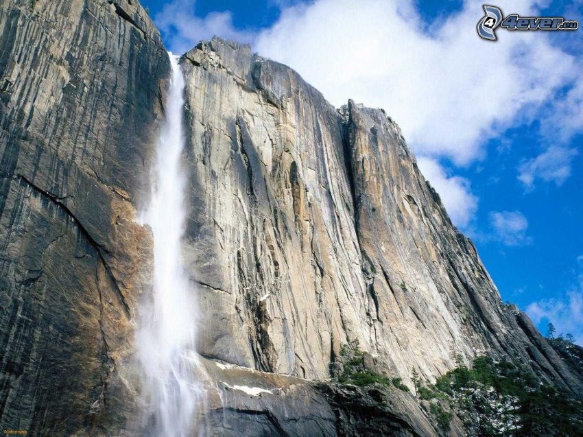 Wasserfall Upper, Yosemite-Nationalpark