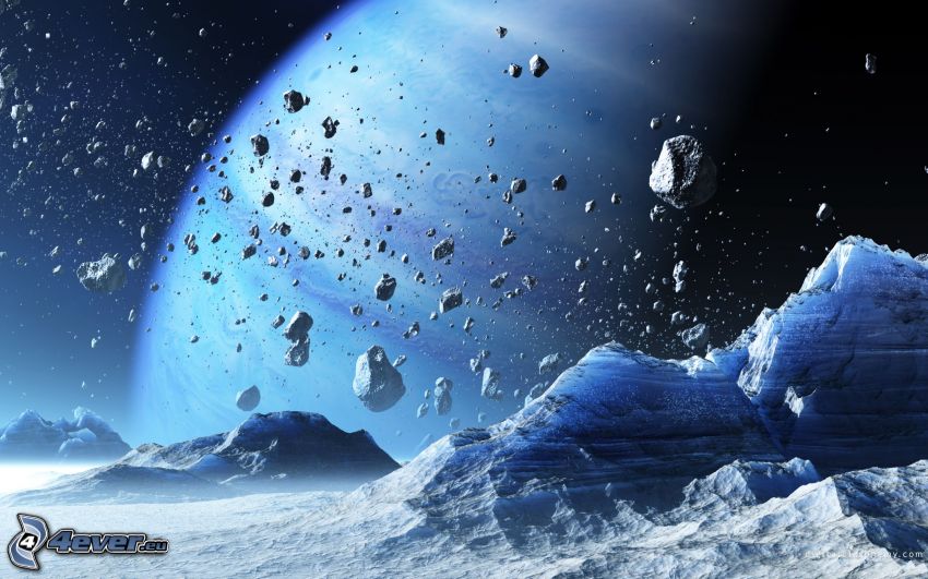 Asteroiden, Planeten
