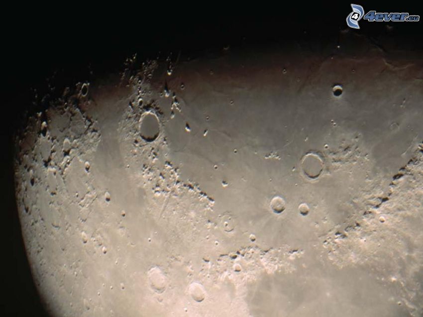 Mond, Krater