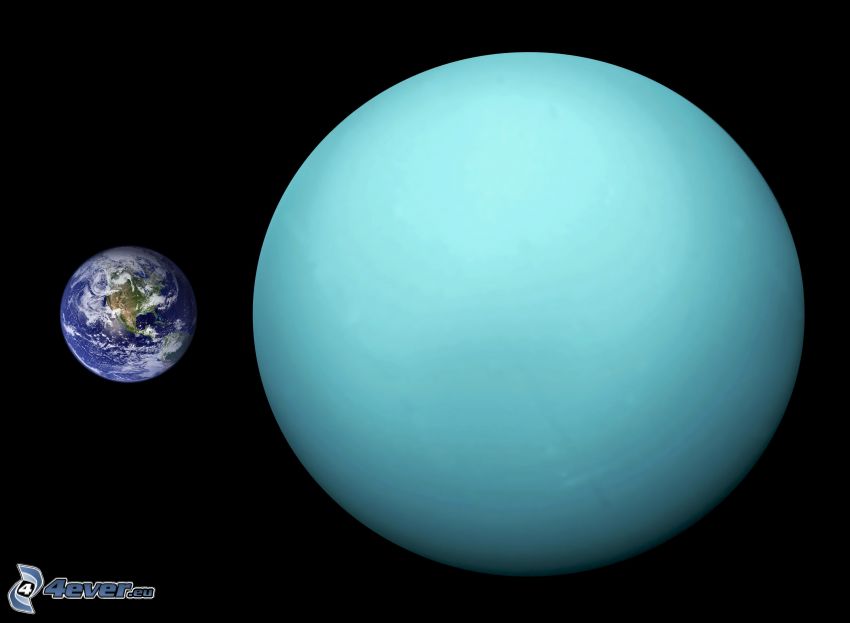 Uranus, Erde