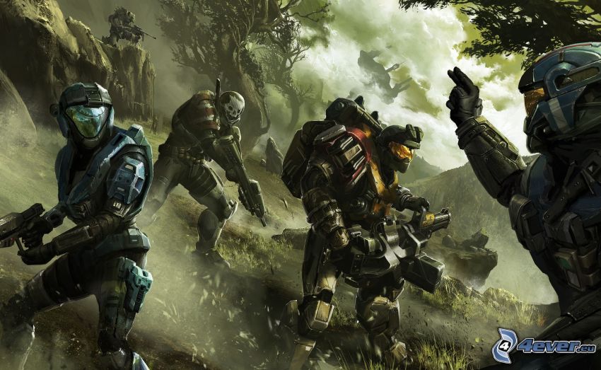 Halo: Reach, Sci-Fi-Soldat