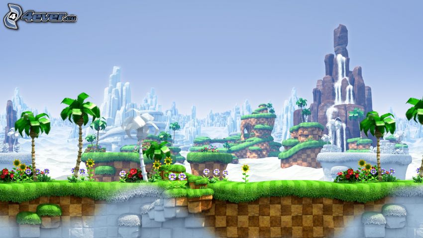Sonic the Hedgehog, Landschaft