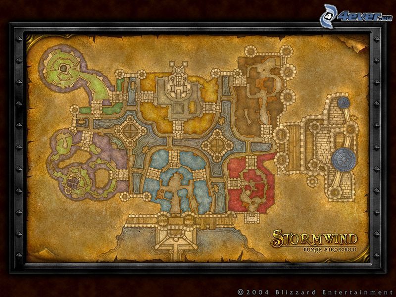 World of Warcraft, Karte