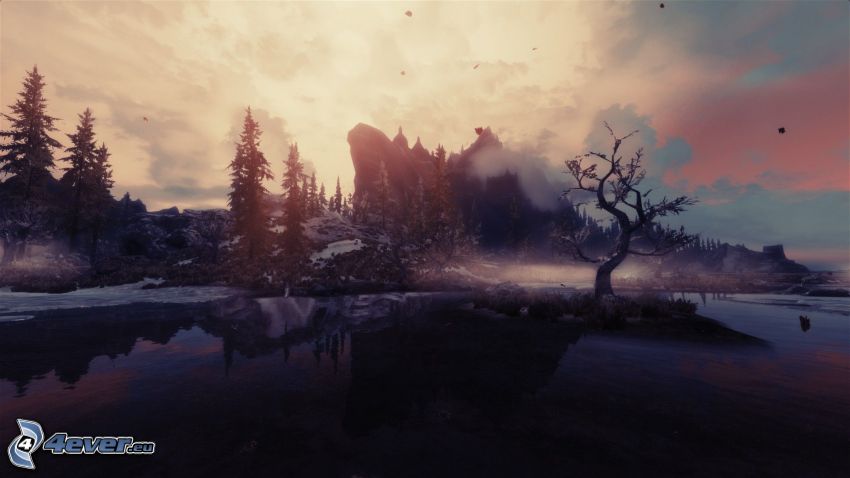 The Elder Scrolls Skyrim, Landschaft