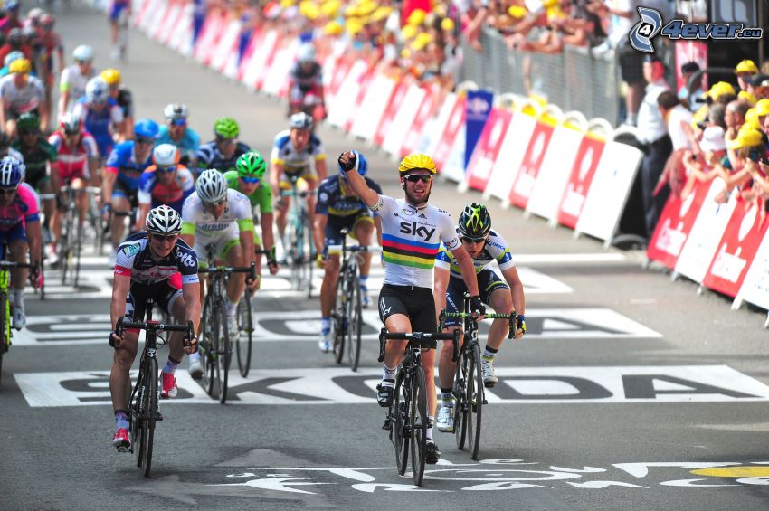Tour De France, Ziel, Gewinner