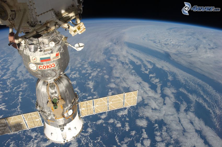 Sojus, Internationale Raumstation ISS, Erde von der ISS