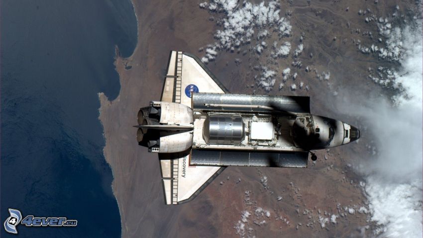 Space Shuttle Discovery, Erde