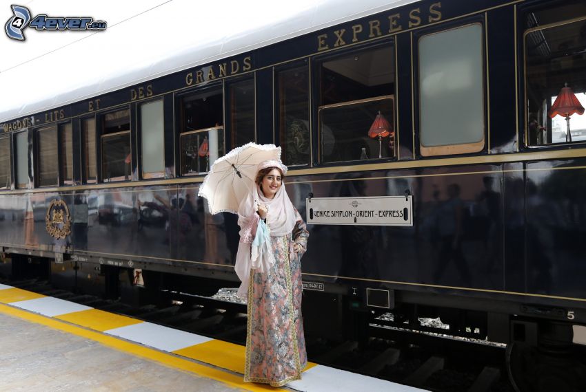 Venice Simplon Orient Express, Pullman, Frau