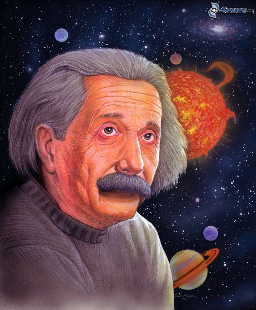 Albert Einstein, Universum