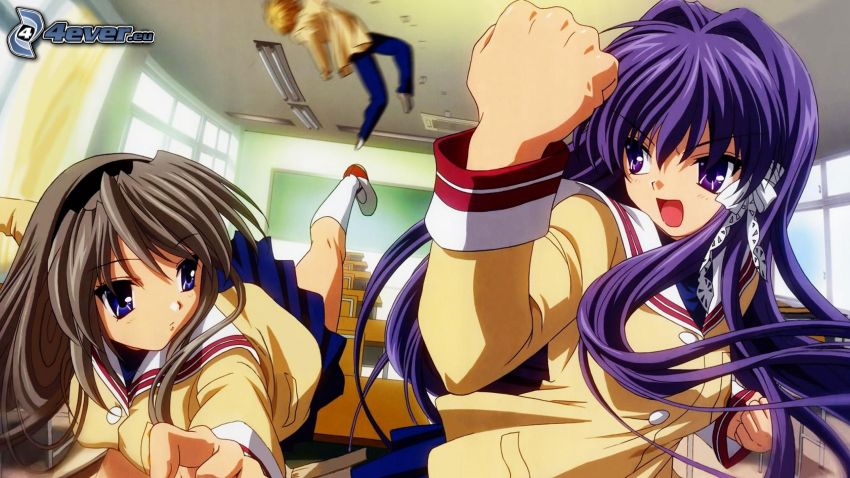 Anime Mädchen, Schlacht, Klasse