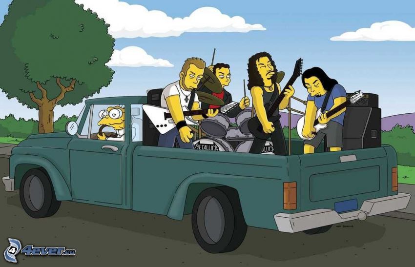 Die Simpsons, Band