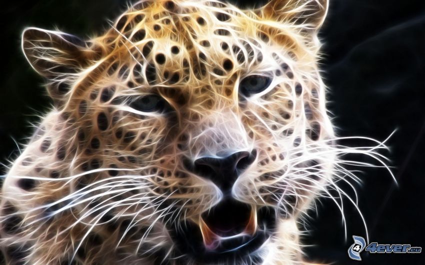 fraktal Leopard