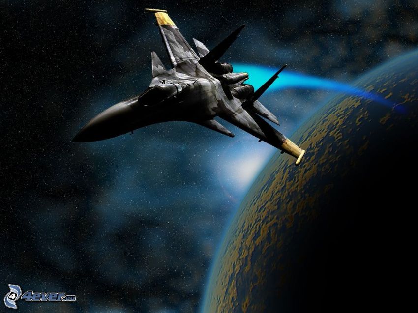Sukhoi Su-30, Universum, Erde, Sci-fi