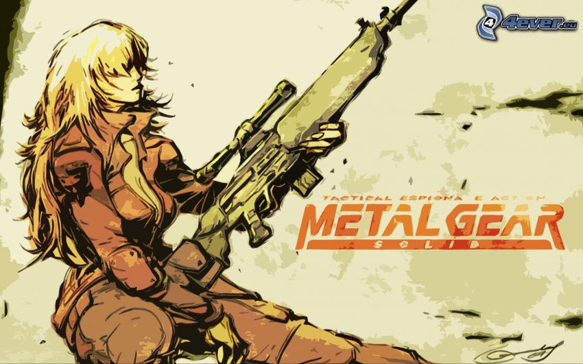Metal Gear Solid, Frau mit einer Waffe