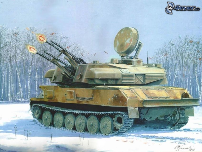 Panzer, Schnee