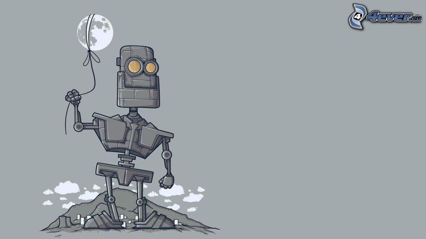 Robot, Mond
