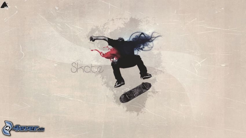 Skateboardfahren