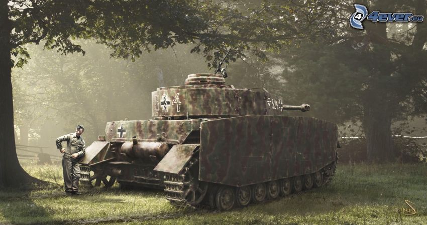 Tiger, Panzer