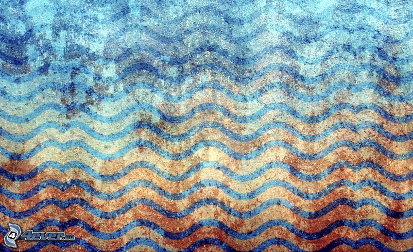 blå abstrakta vågor