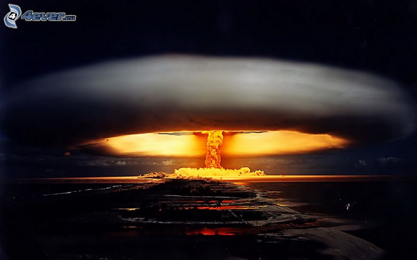 atomexplosion