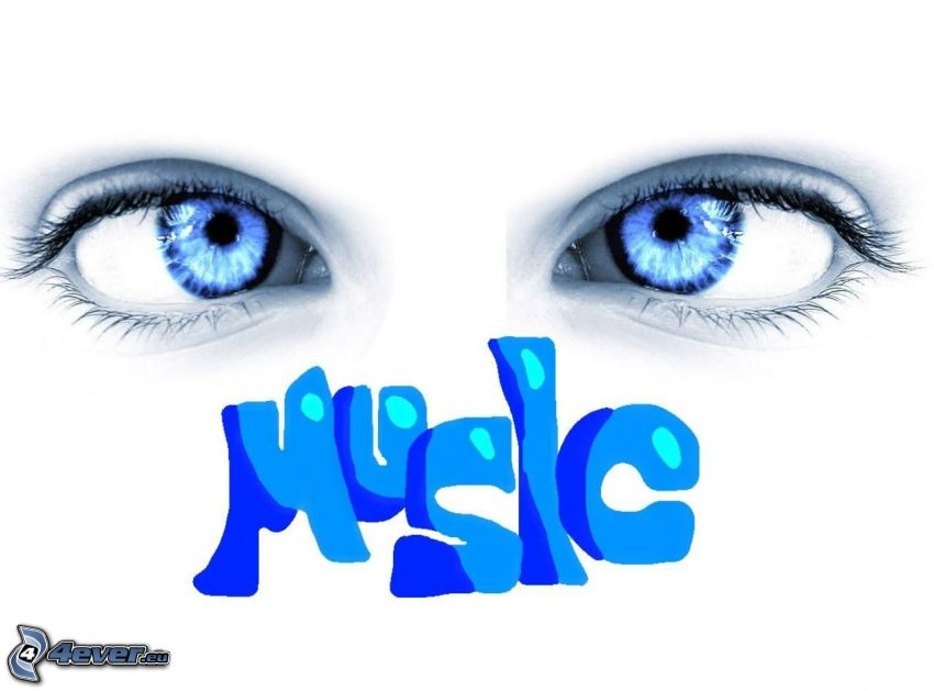 blå ögon, music