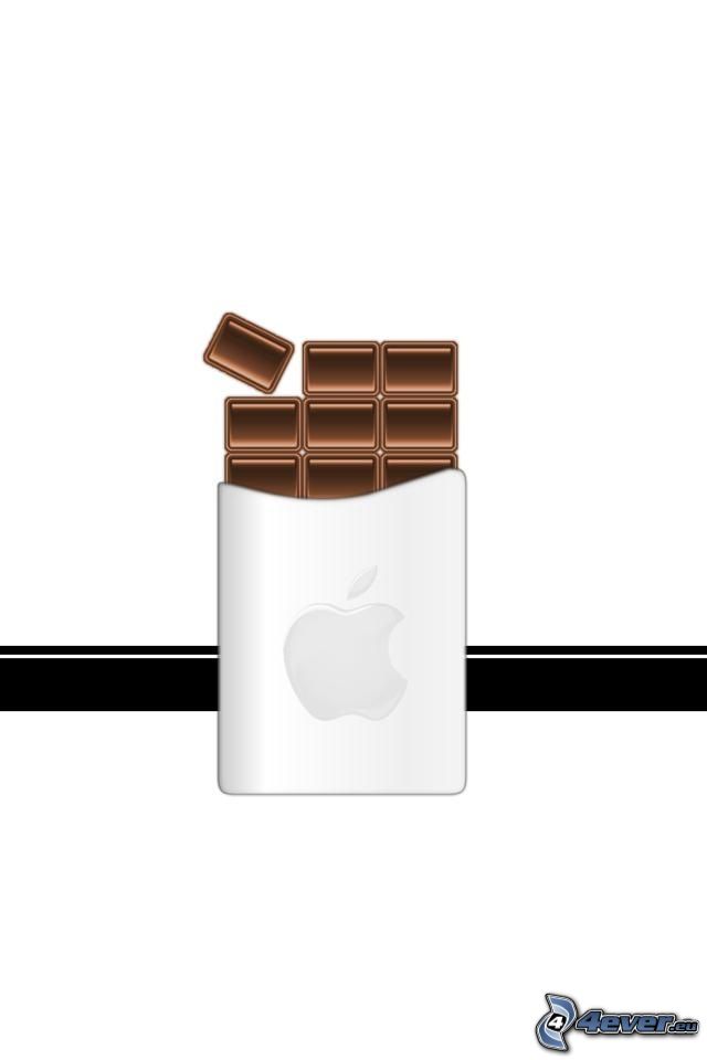 choklad, Apple