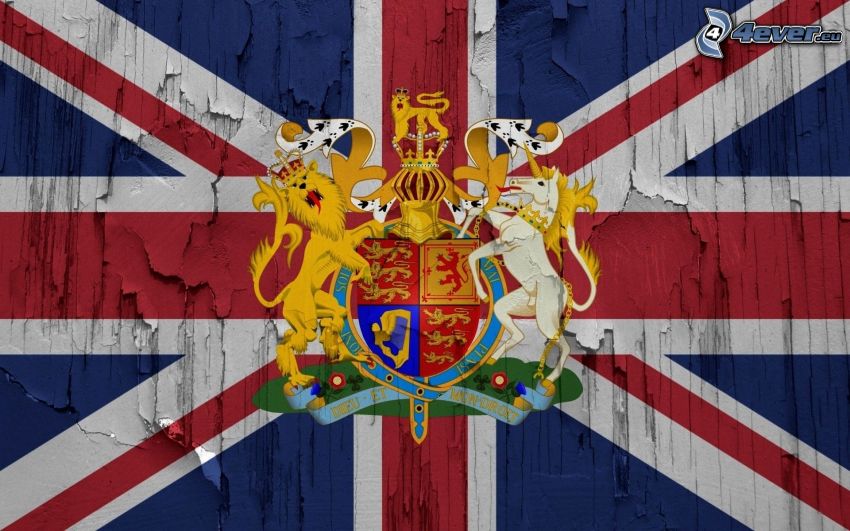 Engelska flaggan, heraldiskt vapen