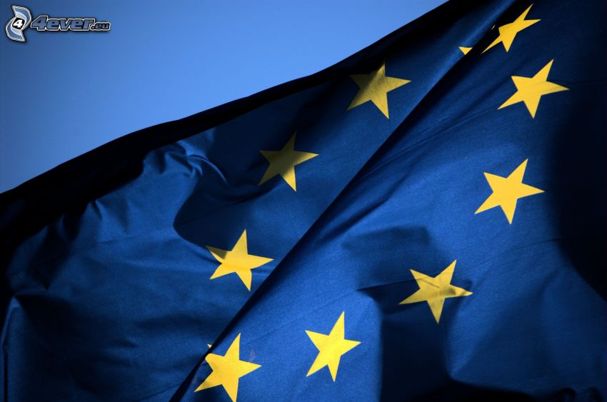 europeiska unionen, flagga