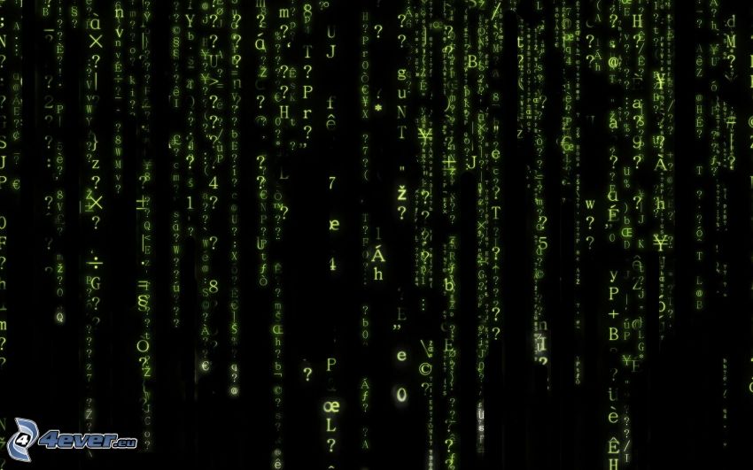 Matrix, bokstäver