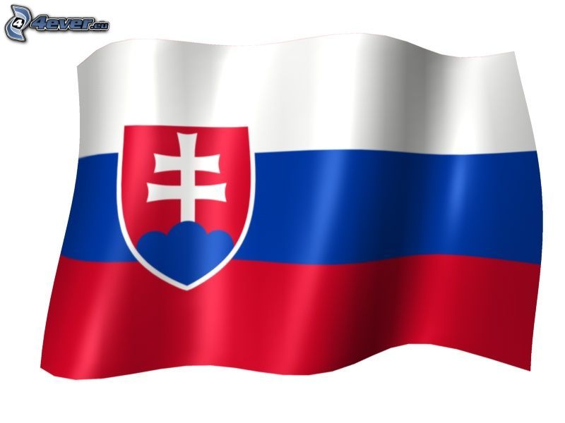 Slovakiska flaggan
