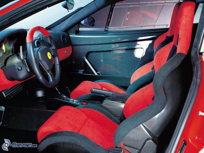 Ferrari 360 Modena, interiör