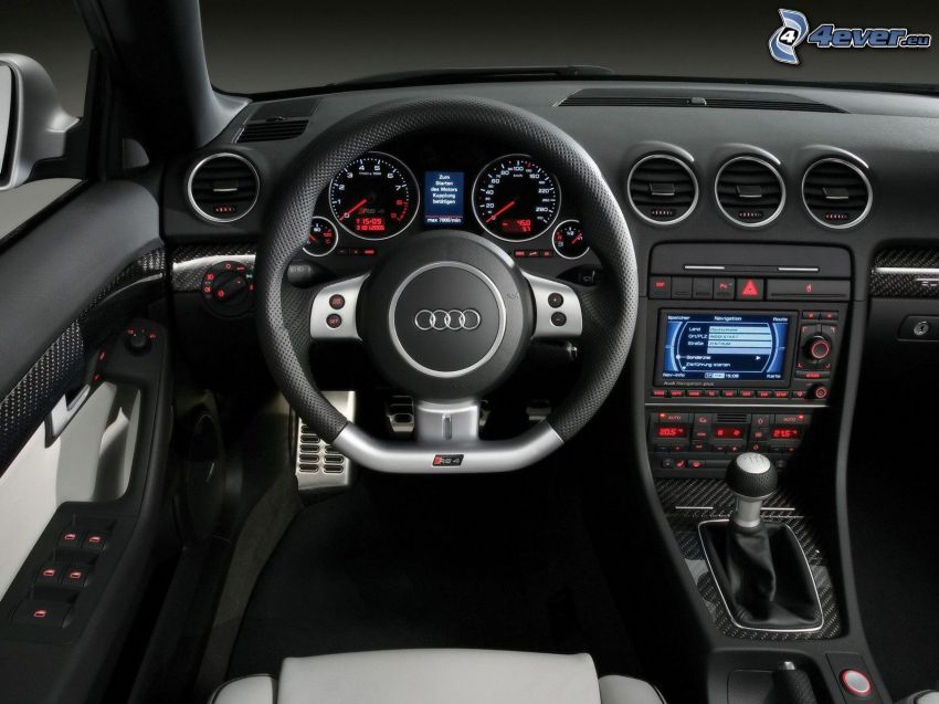 Audi RS4, interiör