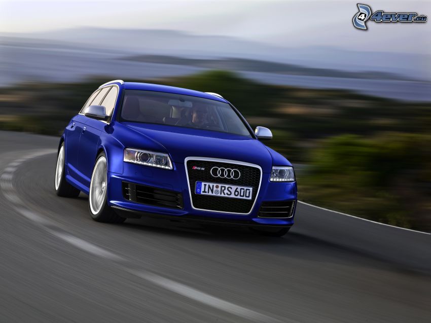 Audi RS6, fart