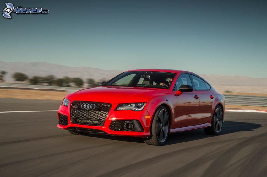 Audi RS7, väg, fart