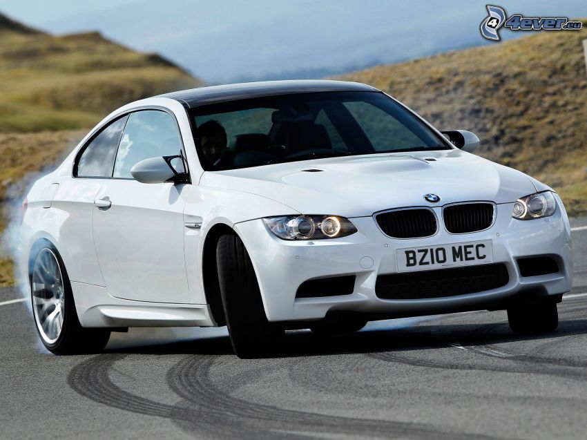 BMW M3, drifting