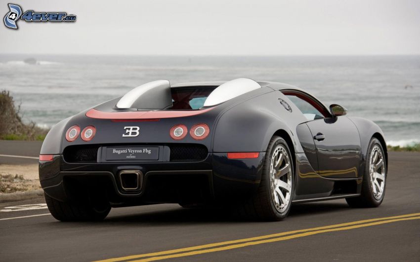 Bugatti Veyron Fbg par Hermes, hav, väg
