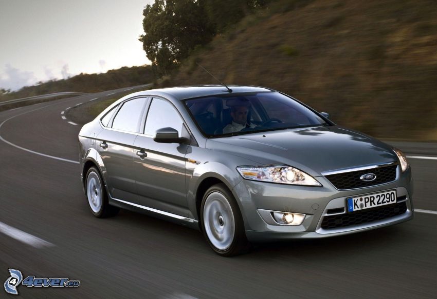 Ford Mondeo, kurva, fart