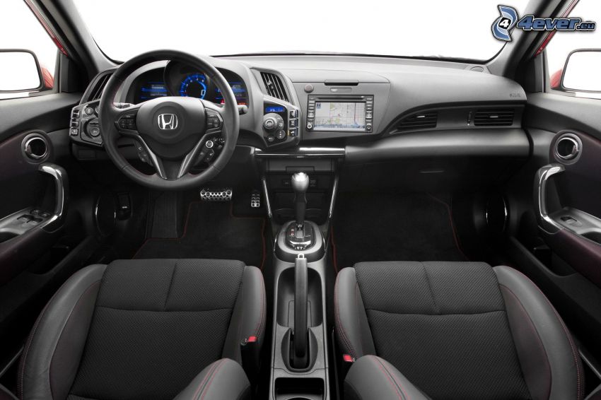 Honda CR-Z, interiör, instrumentbräda, ratt