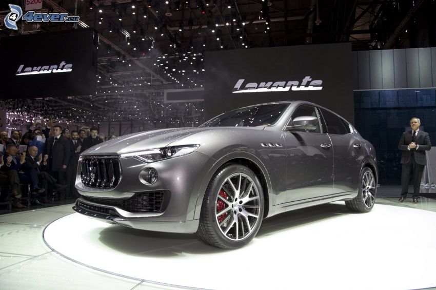 Maserati Levante, utställning, bilutställning