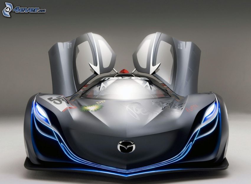 Mazda Furai, koncept, frontgaller, dörr