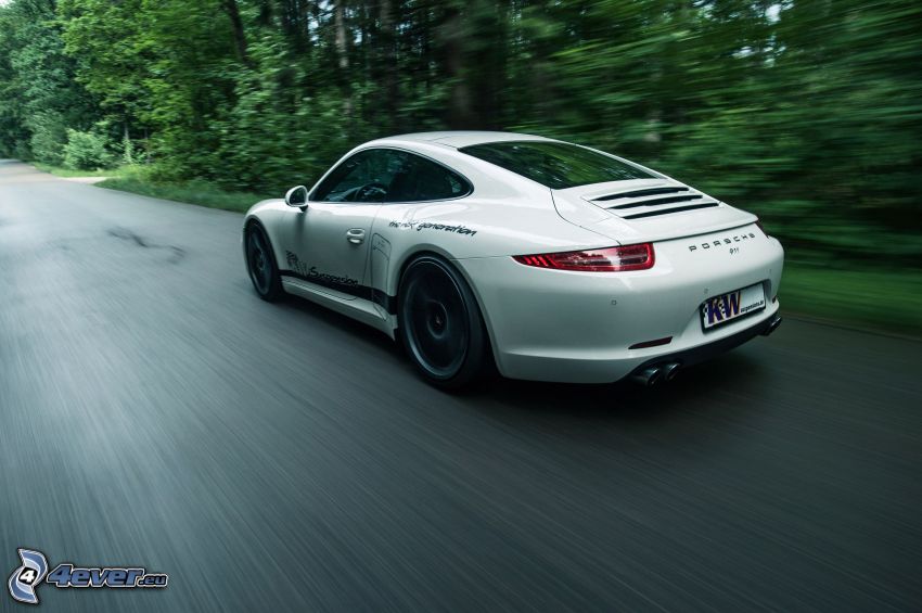 Porsche 911, fart