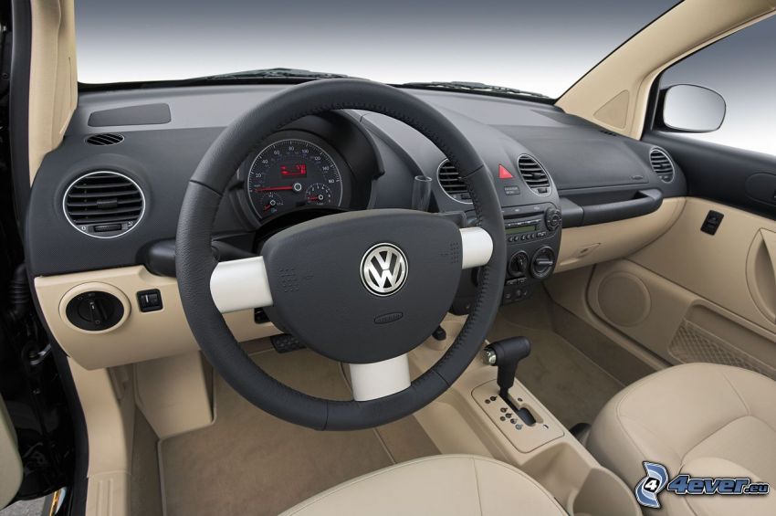 Volkswagen New Beetle, interiör