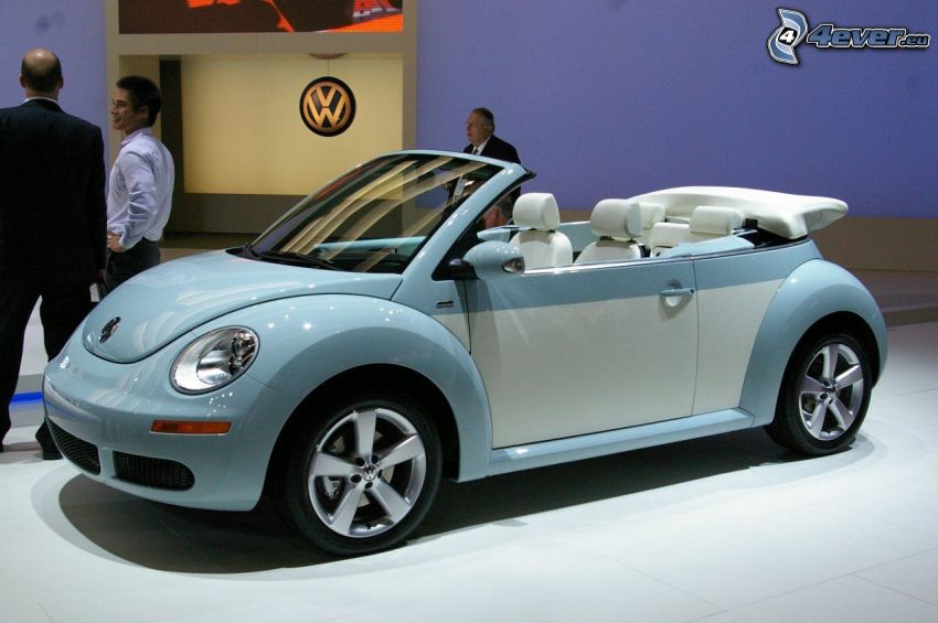 Volkswagen New Beetle Cabrio, utställning