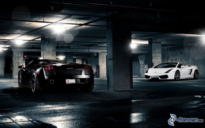 Lamborghini, garage