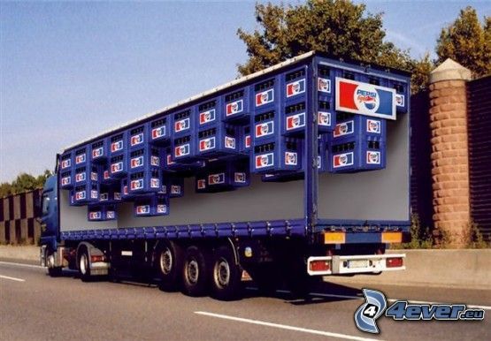 lastbil, Pepsi
